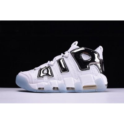 Nike Air More Uptempo Beyaz / Mavi Spor Ayakkabı Türkiye - XL94M84S